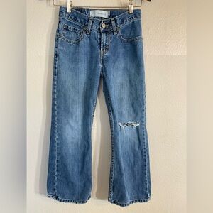 Levi’s Classic boys 10 distressed Blue Jeans
